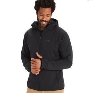 NWT Marmot Men’s Alt B Hoody Hoodie Full Zip Jacket Black XXL 2XL